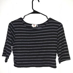 Striped Crop Top